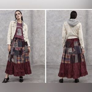 Patchwork skirt “Native American heritage”